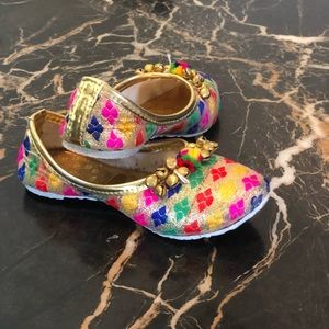 Toddler girls indian shoes